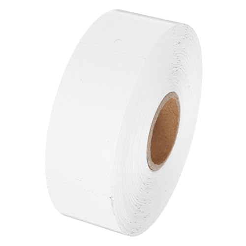 DIYEAH 1 Rolle Kleidung Etiketten Rolle Weiß Blanko Hangtags für DIY Projekte und Modeeinzelhandel für Personalisierungen und Preisauszeichnungen von DIYEAH