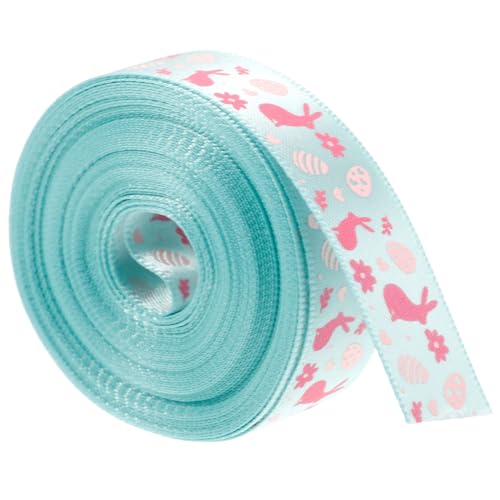 DIYEAH 1 Rolle Osterband Bänder Geschenkband Girlanden Set Sackleinen Dekoration Verpackungsband Band Für Schleifen Party Verpackungsband Home Geschenkband Stoff von DIYEAH