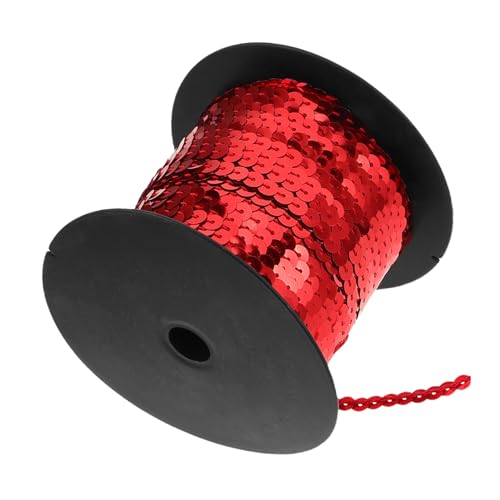DIYEAH 1 Rolle Paillettenband Yards Elastisches Glitzerband für Diy Projekte Glänzendes Kostümverzierung und Stoffgestaltung Vielseitig Einsetzbar Fade Resistent und Praktisch von DIYEAH