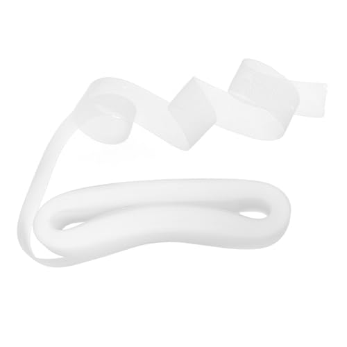 DIYEAH 1 Rolle Polyester Tüll Stoff Rolle für Hochzeitskleid Formung Mesh Braid Trim für Diy Bastelprojekte und Nähzubehör Weiß Yards von DIYEAH