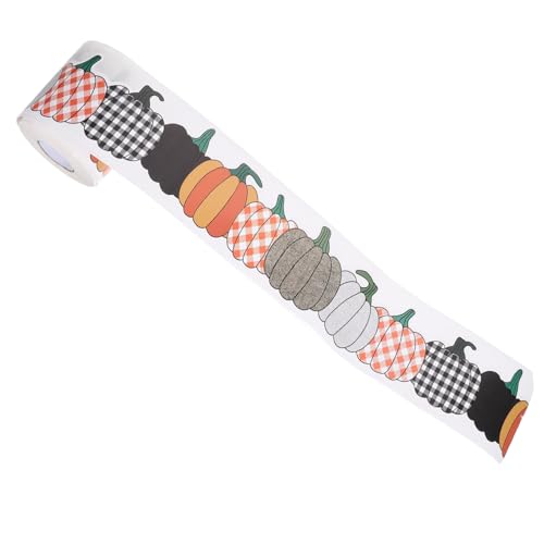 DIYEAH 1 Rolle Poster Bord Peg Boards Kürbis Bulletin Board Trim Beschichtet Papier Grenze Papier DIYEAH 1 Rolle Poster Bord Peg Boards Kürbis Bulletin Board Trim Beschichtet Papier Grenze Papier von DIYEAH