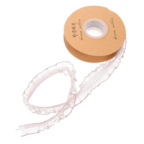DIYEAH 1 Rolle Stretch-Spitze ribbon bandfeile tischtuch vorhänge mit bastelzeug tafeltuch Spitzenstoffbänder Spitzenband Stoffbesatz Bekleidungsmaterial Spitzenbänder nähen Organza Rosa DIYEAH 1 Rolle Stretch-Spitze ribbon bandfeile tischtuch vorhänge mit bastelzeug tafeltuch Spitzenstoffbänder Spitzenband Stoffbesatz Bekleidungsmaterial Spitzenbänder nähen Organza Rosa von DIYEAH