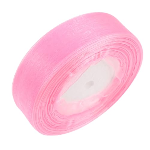 DIYEAH 1 Rolle Verpackungsband Bänder Brautsträuße Organza Satinband Rosenband Recycelbares Band Romantisches Band Verpackung Dekorative Geschenkbänder Tortenband von DIYEAH