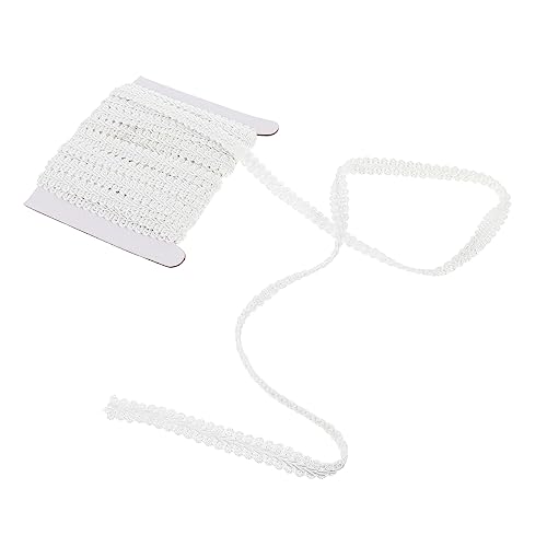 DIYEAH 1 Rolle Wellenförmiger Spitzenbesatz Yards Dekorative Borte für Diy Nähprojekte Vorhänge Kleidungsstücke und Wohnaccessoires für Heim und Schneiderbedarf DIYEAH 1 Rolle Wellenförmiger Spitzenbesatz Yards Dekorative Borte für Diy Nähprojekte Vorhänge Kleidungsstücke und Wohnaccessoires für Heim und Schneiderbedarf von DIYEAH
