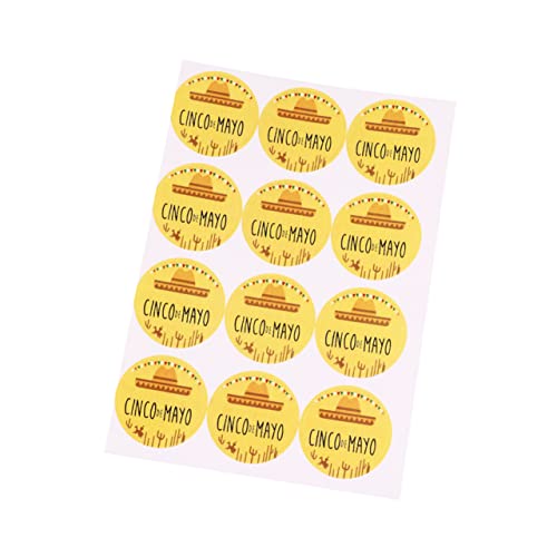 DIYEAH 1 Satz 1 Satz Siegeletikettenaufkleber Partyzubehör Papiertüten Geschenkanhänger Runde Beutelaufkleber Siegelaufkleber Siegelaufkleber Für Gelb 24 Blatt 24Blatt DIYEAH 1 Satz 1 Satz Siegeletikettenaufkleber Partyzubehör Papiertüten Geschenkanhänger Runde Beutelaufkleber Siegelaufkleber Siegelaufkleber Für Gelb 24 Blatt 24Blatt von DIYEAH