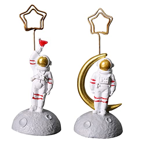 DIYEAH 1 Satz Astronauten-visitenkartenhalter Tischdekoration Astronaut Astronautenskulptur Entzückende Astronauten-desktop-dekoration Desktop -zubehör Desktop-astronauten- 2 Stück DIYEAH 1 Satz Astronauten-visitenkartenhalter Tischdekoration Astronaut Astronautenskulptur Entzückende Astronauten-desktop-dekoration Desktop -zubehör Desktop-astronauten- 2 Stück von DIYEAH