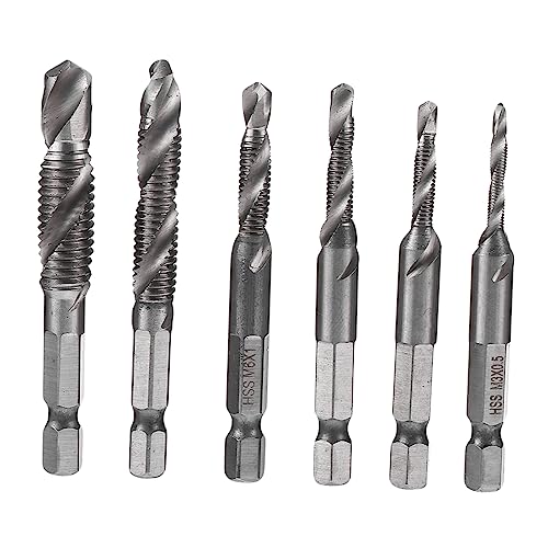 DIYEAH 1 Satz Bohrer-set Schraubwerkzeug Gewindebohrer Schlüssel Maschine Spiralbohrer Ratsche Anspitzer Nuss Stufenbohrer Tippen Sie Etwas Einstellbar Hochgeschwindigkeitsstahl 6 Stück DIYEAH 1 Satz Bohrer-set Schraubwerkzeug Gewindebohrer Schlüssel Maschine Spiralbohrer Ratsche Anspitzer Nuss Stufenbohrer Tippen Sie Etwas Einstellbar Hochgeschwindigkeitsstahl 6 Stück von DIYEAH
