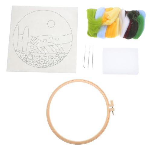 DIYEAH 1 Satz DIY Anfänger Kit für Wollnadel Filzen mit Filzstoff Schaumstoffunterlage und Anleitung Kreative Familienaktivität für Herbst DIYEAH 1 Satz DIY Anfänger Kit für Wollnadel Filzen mit Filzstoff Schaumstoffunterlage und Anleitung Kreative Familienaktivität für Herbst von DIYEAH