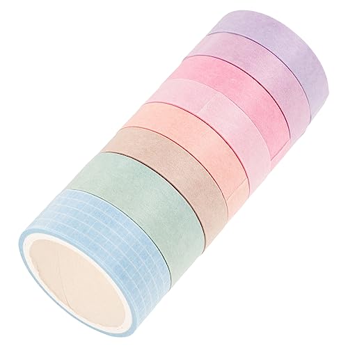 DIYEAH 1 Satz Dekoratives Klebeband Scrapbooking Zubehör The Washi Tape Verpackung Handsfull Ästhetisch Papier Uv Diy Washi Tapes Washi Tape Zum Verpacken Von Geschenken 8rollen DIYEAH 1 Satz Dekoratives Klebeband Scrapbooking Zubehör The Washi Tape Verpackung Handsfull Ästhetisch Papier Uv Diy Washi Tapes Washi Tape Zum Verpacken Von Geschenken 8rollen von DIYEAH