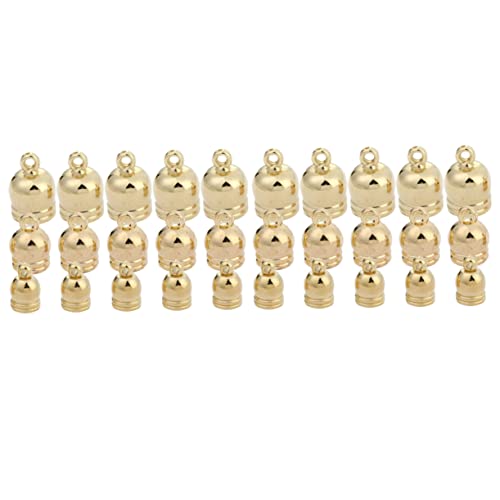 DIYEAH 1 Satz Diy Schmuck Hängende Uhr Quasten-endkappen Quastenkappen Material Zur Herstellung Von Armbändern Quastenzubehör Schnur Endet Quastenstopper Golden Plastik 120 Stück DIYEAH 1 Satz Diy Schmuck Hängende Uhr Quasten-endkappen Quastenkappen Material Zur Herstellung Von Armbändern Quastenzubehör Schnur Endet Quastenstopper Golden Plastik 120 Stück von DIYEAH