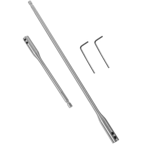 DIYEAH 1 Satz Erweiterungsbohrer Set Teilig Hochkohlenstoffstahl Bohrer Verlängerung mit Innensechskant für Schwer Erreichbare DIYEAH 1 Satz Erweiterungsbohrer Set Teilig Hochkohlenstoffstahl Bohrer Verlängerung mit Innensechskant für Schwer Erreichbare von DIYEAH