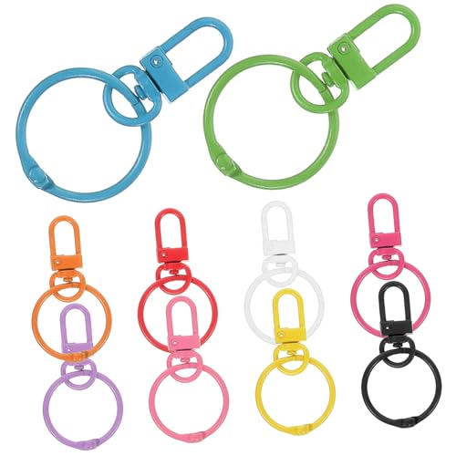 DIYEAH 1 Satz Farbige Schlüsselanhänger Lanyards Für Den Halsverschluss Für Armbänder Rollen Ringbuch Lanyard Mit Kartenhalter Schlüsselringe Zange Schlüsselanhänger 10 Stück DIYEAH 1 Satz Farbige Schlüsselanhänger Lanyards Für Den Halsverschluss Für Armbänder Rollen Ringbuch Lanyard Mit Kartenhalter Schlüsselringe Zange Schlüsselanhänger 10 Stück von DIYEAH