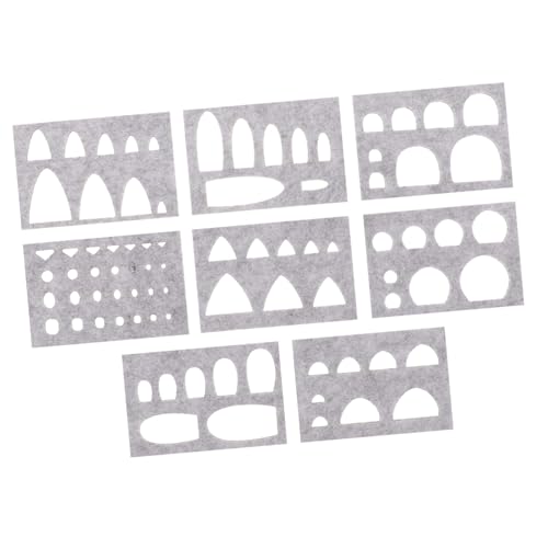DIYEAH 1 Satz Filz Tiere Augenform Stanzschablone Diy Filzspielzeug Applikationsform für Kreative Bastelprojekte Teiliges Set Robustem Filzmaterial für Handarbeitsliebhaber DIYEAH 1 Satz Filz Tiere Augenform Stanzschablone Diy Filzspielzeug Applikationsform für Kreative Bastelprojekte Teiliges Set Robustem Filzmaterial für Handarbeitsliebhaber von DIYEAH