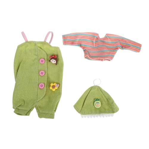 DIYEAH 1 Satz Gemeinsame Puppenkleidung Kleiderbügel Für Puppen Boy Puppenzubehör Babypuppenkleidung Puppen-Sommerkleidung Bjd-Kleidung Amerikanische Puppenkleidung Puppenshirt Stoff von DIYEAH