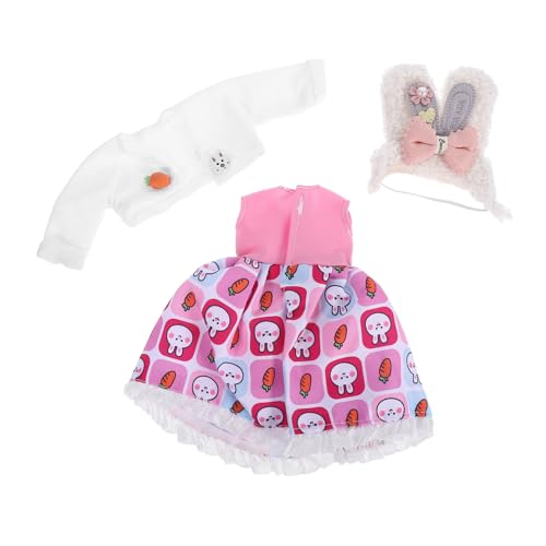 DIYEAH 1 Satz Gemeinsame Puppenkleidung Minipuppenkleidung puppenoutfits puppenkleidung Outfits Bjd-Puppenkörper Babypuppenkleidung Puppen-Outfits Babypuppen -Outfits kurzer Plüsch von DIYEAH
