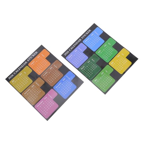 DIYEAH 1 Satz Kalender Aufkleber Selbstklebende Monatsplaner Registerkarten Monate Index Tabs für Unterricht Reisen und Büroorganisation Bunter Benutzerfreundlicher Etiketten für DIYEAH 1 Satz Kalender Aufkleber Selbstklebende Monatsplaner Registerkarten Monate Index Tabs für Unterricht Reisen und Büroorganisation Bunter Benutzerfreundlicher Etiketten für von DIYEAH