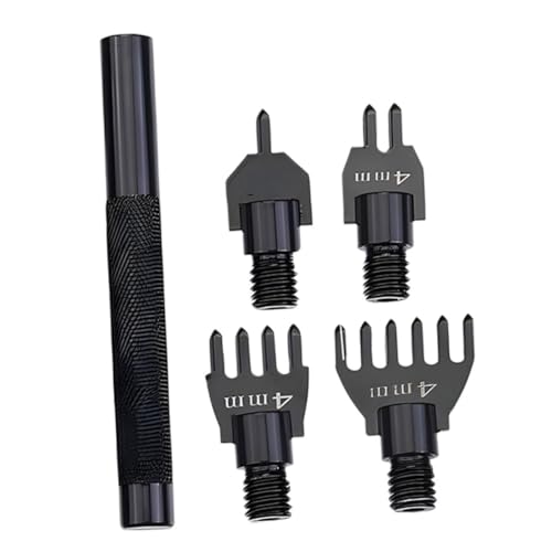 DIYEAH 1 Satz Leder Lochstanzer Kit für Diy Handwerk Präzises Stanzen für Schuhreparatur und Taschenherstellung Werkzeug für Kreative Projekte und Reparaturen von DIYEAH