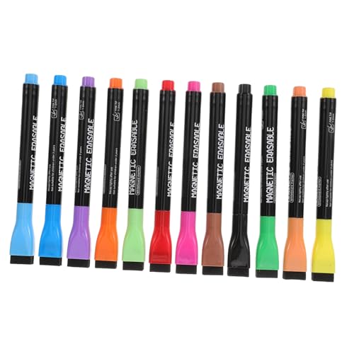 DIYEAH 1 Satz Magnetischer Whiteboardstift für Malerei Tragbare Whiteboard-Marker tragbare Markierungen Multifunktions-Trockenlöschmarker Textmarker Plastik von DIYEAH