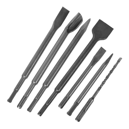 DIYEAH 1 Satz Meißel Elektrik -Pickel -Set holzarbeiten Holzarbeiter quadratischer Tenon -Bohrer Holzspaltbohrer Vielseitiger Holzspatenbohrer Holzlochbohrer Holzbohrerbohrer Stahl Grey von DIYEAH
