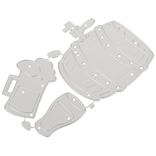 DIYEAH 1 Satz Metallmesserform Stanzformen für die Kartenherstellung hochzeitskarte hichzeitskarte Papierkunst Schneidemesser stirbt für die Kartenherstellung Bastelbedarf aus Papier von DIYEAH