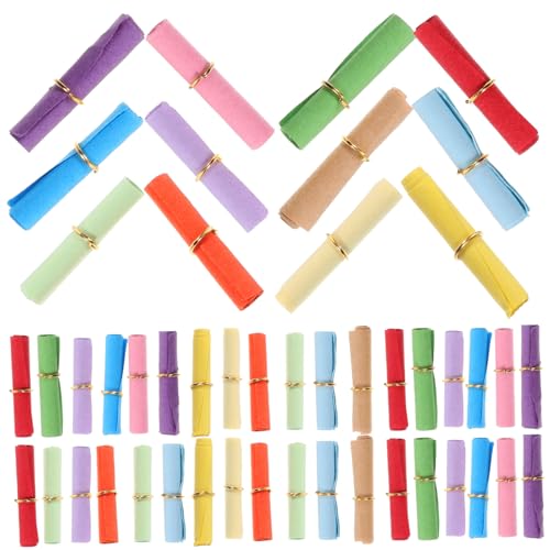 DIYEAH 1 Satz Mini Papierrollen Vintage Wünschen Papierstreifen Bunte Schriftrollen Zum Beschriften Für Liebesbotschaften Glückswünsche Flaschenfüllung Dekoration 100 Stück DIYEAH 1 Satz Mini Papierrollen Vintage Wünschen Papierstreifen Bunte Schriftrollen Zum Beschriften Für Liebesbotschaften Glückswünsche Flaschenfüllung Dekoration 100 Stück von DIYEAH