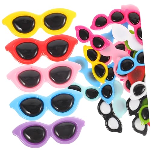 DIYEAH 1 Satz Mini-gläser Aus Harz Mini-sachen Kreisbrille Mini-sonnenbrillen-anhänger Nagel Charms Bausatz Hochzeitsdeko Hochzeitsdeco Miniatur-brillenmodell Handyhülle- 50 Stück DIYEAH 1 Satz Mini-gläser Aus Harz Mini-sachen Kreisbrille Mini-sonnenbrillen-anhänger Nagel Charms Bausatz Hochzeitsdeko Hochzeitsdeco Miniatur-brillenmodell Handyhülle- 50 Stück von DIYEAH