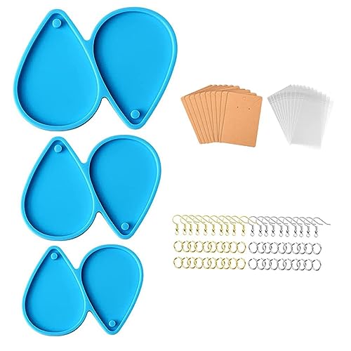 DIYEAH 1 Satz Ohrringform-Set Stichworte Soja Luft Kette Veranstalter ohrringe einzigartige Anhängerform Silikonform für Anhänger Schmuckgussform für DIY Formen aus Epoxidharz Kieselgel DIYEAH 1 Satz Ohrringform-Set Stichworte Soja Luft Kette Veranstalter ohrringe einzigartige Anhängerform Silikonform für Anhänger Schmuckgussform für DIY Formen aus Epoxidharz Kieselgel von DIYEAH