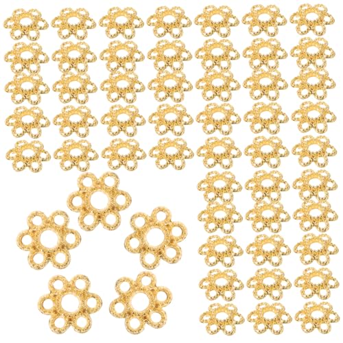 DIYEAH 1 Satz Perlenkappen Diy Schmuckzubehör Handgemachte Schmuckherstellung Basteln Perlen Für Schmuckhersteller Materialien Zum Selbermachen Von Armbändern Perlenfunde Golden 200 Stück DIYEAH 1 Satz Perlenkappen Diy Schmuckzubehör Handgemachte Schmuckherstellung Basteln Perlen Für Schmuckhersteller Materialien Zum Selbermachen Von Armbändern Perlenfunde Golden 200 Stück von DIYEAH