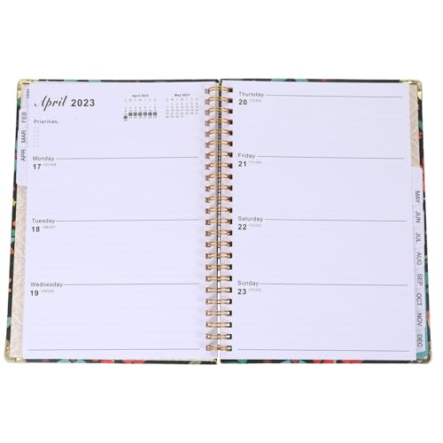 DIYEAH 1 Satz Planungsnotizbuch auftragsbuch aufgabenheft schülerplaner notizhefte tiarys wöchentlicher Terminplaner spiralblock schülerkalender Coil-Planungsbuch Buch Zeitplanung Papier DIYEAH 1 Satz Planungsnotizbuch auftragsbuch aufgabenheft schülerplaner notizhefte tiarys wöchentlicher Terminplaner spiralblock schülerkalender Coil-Planungsbuch Buch Zeitplanung Papier von DIYEAH