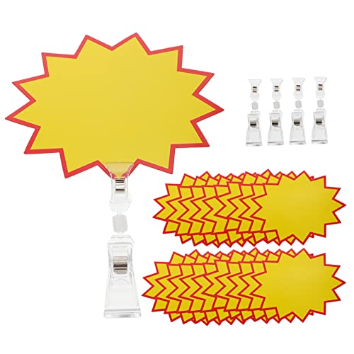 DIYEAH 1 Satz Pop-Werbemappe Etiketten-Tags geformt Einzelhandel Clip für Korbetiketten Clips memo clip halter werbeaufsteller aufkleber Schilderhalter-Clip Preisschilder Preisclip Acryl DIYEAH 1 Satz Pop-Werbemappe Etiketten-Tags geformt Einzelhandel Clip für Korbetiketten Clips memo clip halter werbeaufsteller aufkleber Schilderhalter-Clip Preisschilder Preisclip Acryl von DIYEAH