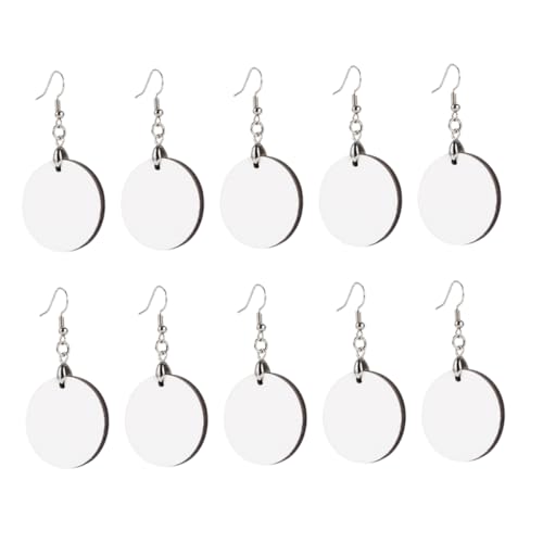 DIYEAH 1 Satz Runde Ohrhaken Für Diy Ohrringe Zubehör Langlebig Und Sicher Für Schmuckherstellung Und Bastelprojekte Vielseitig Einsetzbar Für Kreative Ohrstecker Designs 5 Paare von DIYEAH