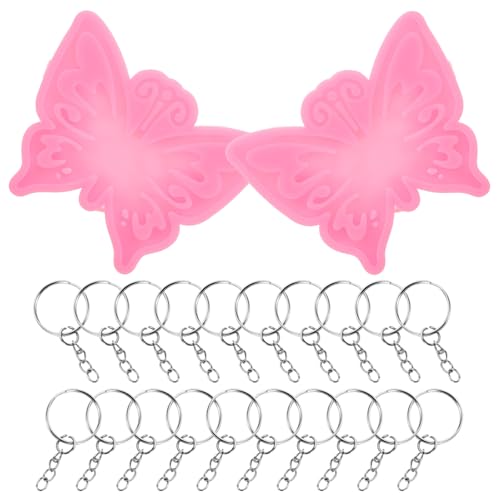 DIYEAH 1 Satz Schlüsselanhänger Form Schlüsselbund UV Flügel Schmetterling schmuckherstellung Silikon-Gießform DIY-Gießformen-Kit Formen zur Herstellung von Schlüsselanhängern Metall Rosa DIYEAH 1 Satz Schlüsselanhänger Form Schlüsselbund UV Flügel Schmetterling schmuckherstellung Silikon-Gießform DIY-Gießformen-Kit Formen zur Herstellung von Schlüsselanhängern Metall Rosa von DIYEAH