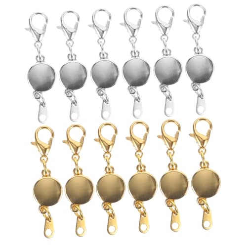 DIYEAH 1 Satz Schmuckschnalle Karabinerverschluss Halsketten Ketten Armband Halsketten Magnetverschlüsse Für Armbänder Magnetischer Karabinerverschluss Schmuckherstellung 12 Stück von DIYEAH