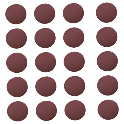 DIYEAH 1 Satz Selbstklebendes Sandpapierblatt Nasses Trockenschleifpapier Auto Schleifpapier Automobil Schleifen Schleif- Und Polierpapier Schleifpapierscheiben Sandmaterial Rot 20 Stück von DIYEAH