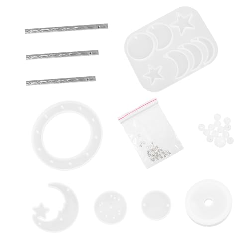 DIYEAH 1 Satz Silikon Gießform für Diy Windspiel Anhänger Handgemachte Silikonform für Kreative Dekorationen mit Langlebigem Material und Vielseitigen Gestaltungsmöglichkeiten DIYEAH 1 Satz Silikon Gießform für Diy Windspiel Anhänger Handgemachte Silikonform für Kreative Dekorationen mit Langlebigem Material und Vielseitigen Gestaltungsmöglichkeiten von DIYEAH