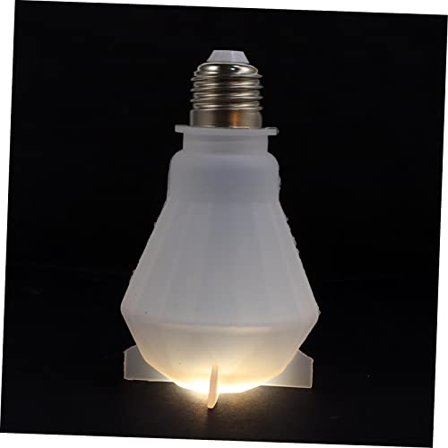 DIYEAH 1 Satz Silikon Gießform für Lampen Wiederverwendbare DIY Epoxidharz Formen Transparente Silikonmold für Kreative Projekte Langlebig und Einfach zu Reinigen von DIYEAH