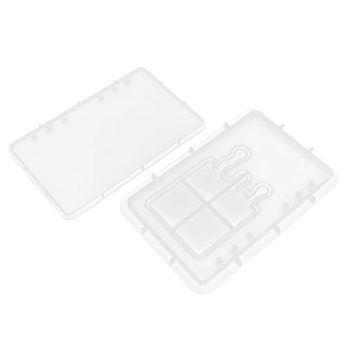 DIYEAH 1 Satz Silikonform Set für DIY Notizbuchhüllen und Epoxidharz Gestaltung Teiliges Silikonmold für Kreative Bastelprojekte Hitzebeständig und Flexibel für Vielseitige Anwendungen von DIYEAH