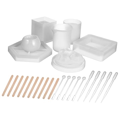 DIYEAH 1 Satz Silikonformen Für Harzguss Formen Aus Epoxidharz Harzformen Silikon Klein Bausatz Für Silikonformen Formen Für Untersetzerhalter Harzformen Silikon-kit Kieselgel DIYEAH 1 Satz Silikonformen Für Harzguss Formen Aus Epoxidharz Harzformen Silikon Klein Bausatz Für Silikonformen Formen Für Untersetzerhalter Harzformen Silikon-kit Kieselgel von DIYEAH