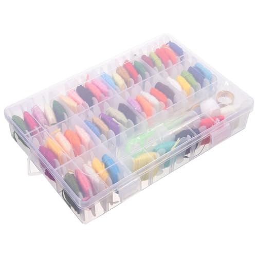 DIYEAH 1 Satz Stickerei -Thread -Set sticken für anfänger sticken anfänger embroidery set embroidery thread kit Kreuzstich-Set handwerkliches Stickgarn Nähgarn für zu Hause Metall DIYEAH 1 Satz Stickerei -Thread -Set sticken für anfänger sticken anfänger embroidery set embroidery thread kit Kreuzstich-Set handwerkliches Stickgarn Nähgarn für zu Hause Metall von DIYEAH