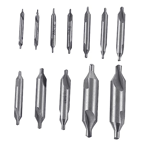DIYEAH 1 Satz Teiliges Hochgeschwindigkeitsstahl Zentrierbohrer Präzisionsbohrer Für Metallbearbeitung Verschiedene Langlebig Und Effizient 12 Stück DIYEAH 1 Satz Teiliges Hochgeschwindigkeitsstahl Zentrierbohrer Präzisionsbohrer Für Metallbearbeitung Verschiedene Langlebig Und Effizient 12 Stück von DIYEAH