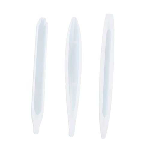 DIYEAH 1 Satz Teiliges Silikonform Für Diy Harzstifte Ballpoint Pen Form Epoxidharz Gießform Einfach Entformbar Kreativ Für Und Bastelbedarf 3 Stück von DIYEAH