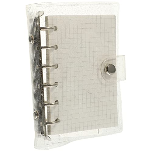 DIYEAH 1 Satz Wasserdichtem Ring Binder Notizbuch mit Cover und Karierter Nachfüllung Handbuch für Kreative Planung und Tägliche Notizen von DIYEAH