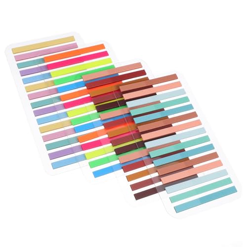 DIYEAH 1 Satz fluoreszierendes Etikett markierungshilfe markierungsstreifen Markierungsetiketten farbig markieren klein Highlight-Streifen für den Haushalt bunte Lesestreifen das Haustier DIYEAH 1 Satz fluoreszierendes Etikett markierungshilfe markierungsstreifen Markierungsetiketten farbig markieren klein Highlight-Streifen für den Haushalt bunte Lesestreifen das Haustier von DIYEAH