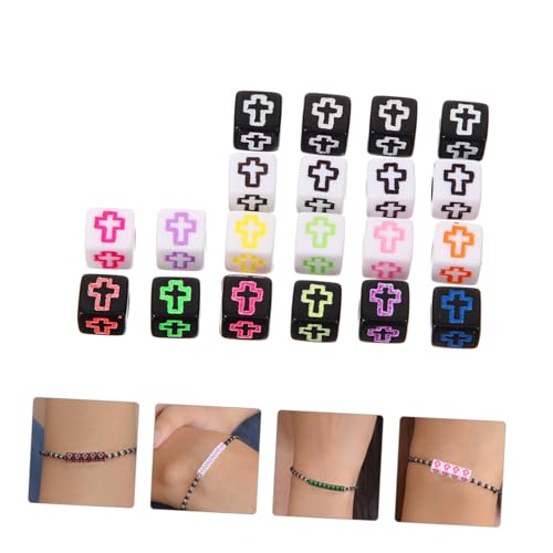 DIYEAH 1 Schachtel Acryl Spacer Perlen Kleine Diy Schmuckperlen mit Kreuzmuster zum Auffädeln für Armbänder Halsketten Ohrringe Bastelset Vielseitig und Langlebig DIYEAH 1 Schachtel Acryl Spacer Perlen Kleine Diy Schmuckperlen mit Kreuzmuster zum Auffädeln für Armbänder Halsketten Ohrringe Bastelset Vielseitig und Langlebig von DIYEAH