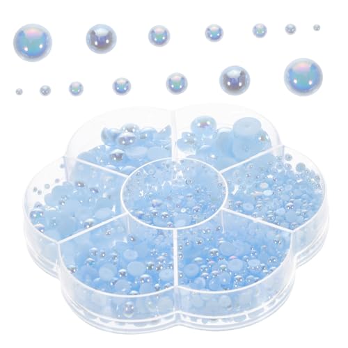 DIYEAH 1 Schachtel Halbrunde Flache Rückseiten Perlen DIY Schmuck Bastelperlen für Haaraccessoires Kleidung Handyhüllen Langlebig Vielseitig Einsetzbar Geeignet für Hochzeit Geburtstag DIYEAH 1 Schachtel Halbrunde Flache Rückseiten Perlen DIY Schmuck Bastelperlen für Haaraccessoires Kleidung Handyhüllen Langlebig Vielseitig Einsetzbar Geeignet für Hochzeit Geburtstag von DIYEAH