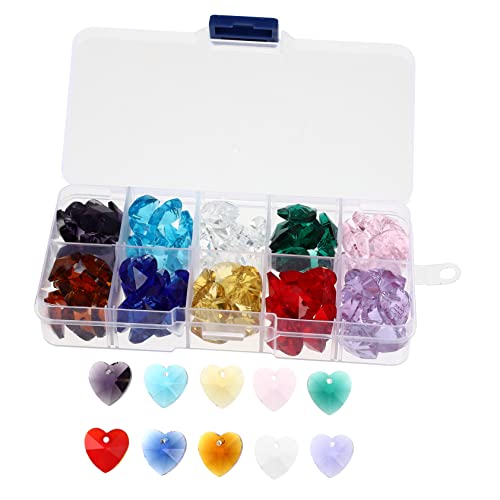 DIYEAH 1 Schachtel Herzförmige Spacer Perlen Handgefertigte Lose Perlen für Diy Schmuckherstellung Farben Armbänder und Bastelperlen für Besondere DIYEAH 1 Schachtel Herzförmige Spacer Perlen Handgefertigte Lose Perlen für Diy Schmuckherstellung Farben Armbänder und Bastelperlen für Besondere von DIYEAH
