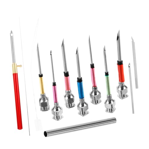 DIYEAH 1 Set Punch Needle Kits Erwachsene Anfängernadeln Stickerei Kreuzstich Punch Needle Für Den Täglichen Gebrauch Punch Needle Für Den Täglichen Gebrauch Praktisches Punch von DIYEAH