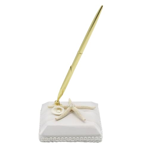 DIYEAH 1 Set Signierstift und Halter – Hochzeitsgästebuch, Kugelschreiber, Signierstift für Brautempfang, Verlobung, Abschlusszeugnis, Scrapbooking, Zeremonie, Schreibtischdekoration DIYEAH 1 Set Signierstift und Halter – Hochzeitsgästebuch, Kugelschreiber, Signierstift für Brautempfang, Verlobung, Abschlusszeugnis, Scrapbooking, Zeremonie, Schreibtischdekoration von DIYEAH
