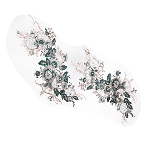 DIYEAH 1 Stück Bestickter Stoffaufnäher Hausdekor Reifrock Konfetti Pflanzenaufnäher Künstliche Dekoration Rosa Filzblumen Ästhetischer Glitzerrock Rave Make Up Fake Polyester Grün DIYEAH 1 Stück Bestickter Stoffaufnäher Hausdekor Reifrock Konfetti Pflanzenaufnäher Künstliche Dekoration Rosa Filzblumen Ästhetischer Glitzerrock Rave Make Up Fake Polyester Grün von DIYEAH