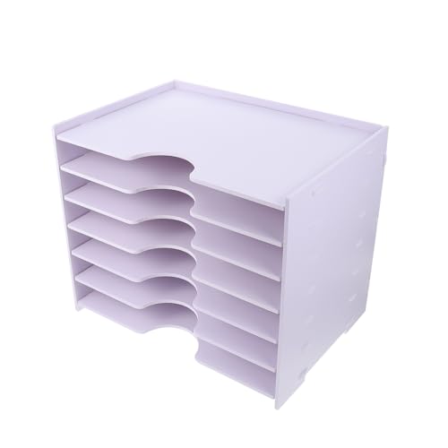 DIYEAH 1 Stück Multilayer Aktenordner Praktischer Schreibtisch Organizer für Dokumente Weiß für Büro Schlafzimmer und Große Kapazität Robust und Langlebig DIYEAH 1 Stück Multilayer Aktenordner Praktischer Schreibtisch Organizer für Dokumente Weiß für Büro Schlafzimmer und Große Kapazität Robust und Langlebig von DIYEAH